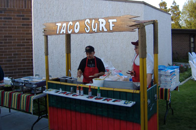 Taco Surf - Catering Stand