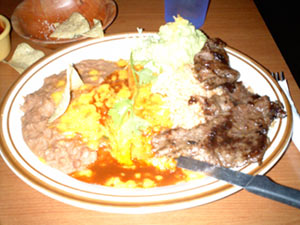 Anita's Carne Asada Plate