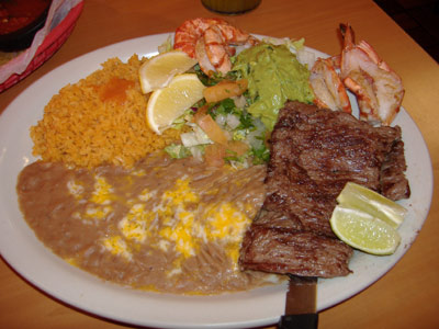 Azteca's - Steak and Shrimp