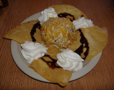 Azteca's - Deep-fried Ice Cream