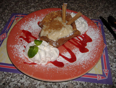 Blue Agave - Rice Pudding Tostada