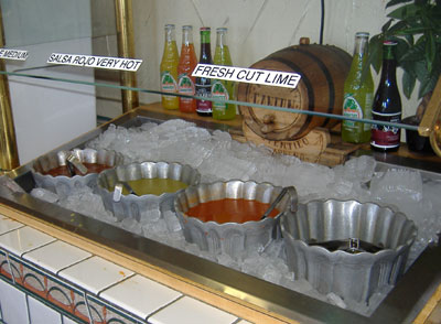 Cancun - Salsa Bar