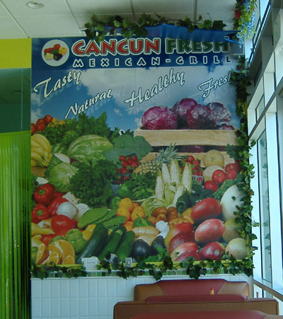 Cancun Fresh Mexican Grill - Interior
