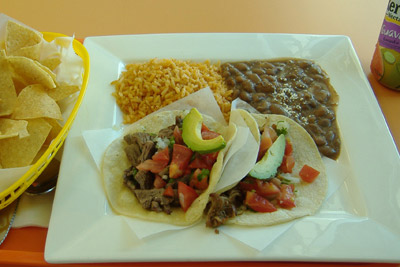 Cancun Fresh Mexican Grill - Taco Platter