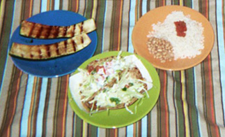 California Fish Grill - Fish Taco Meal Deal plus Grilled Zucchini