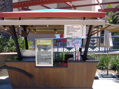 Churro Cart at the Irvine Spectrum