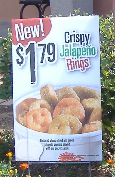 Del Taco Crispy Jalapeno Rings