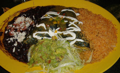 El Cholo Cantina - Blue Corn Chicken Enchiladas