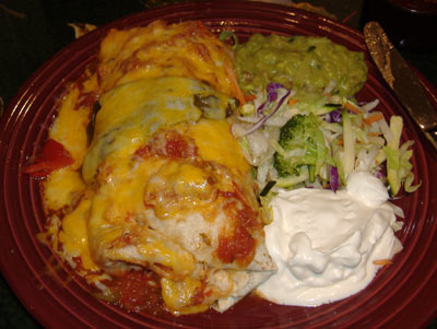 El Cholo Cantina - Veggie Burrito