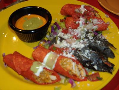 El Torito Grill - Chicken and Shrimp Taquitos