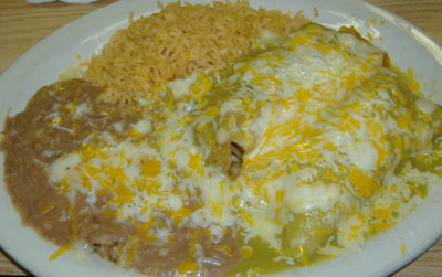 Fiesta Grill - Tamale/Enchilada Combo