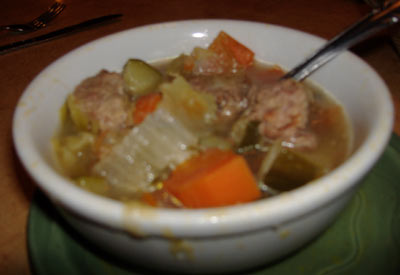 Flamingo's Albondigas Soup