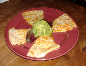 Gabbi's Mexican Kitchen Quesadilla Tropicale