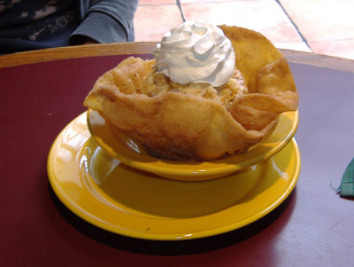 Javier's Deep-fried Ice Cream
