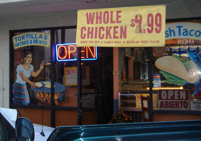 La Fondita - Signage La Fondita - Signage