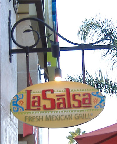 La Salsa - Hanging Sign