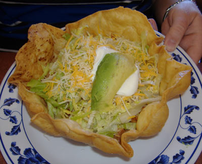 Lindo Michoacan #2 - Chicken Taco Salad