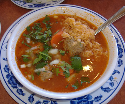 Albondigas mexican soup recipe