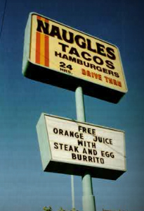 Naugles Signage