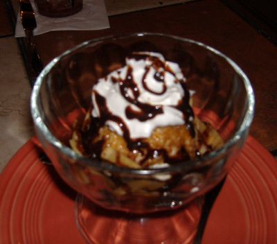 Rose Canyon Cantina and Grill - Deep-fried Ice Cream