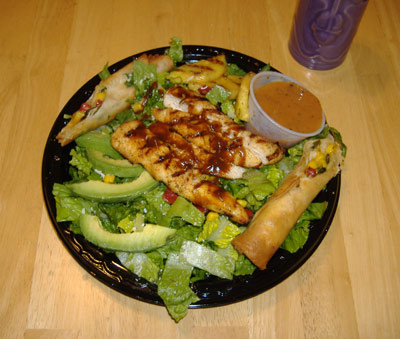 Baja Fresh Chipotle Glazed Charbroiled Chicken Salad