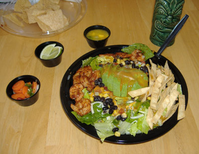 La Salsa's Chipotle Shrimp Salad