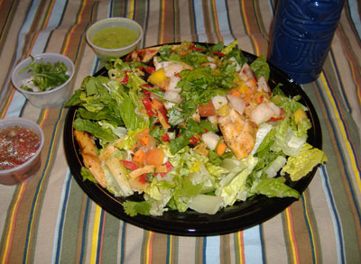 El Pollo Loco's Tropical Pollo Salad