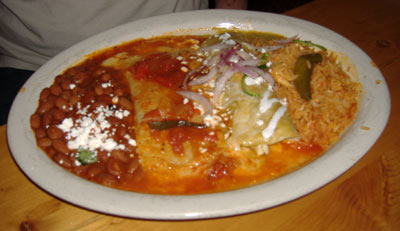 Taco Rosa - Enchilada Platter