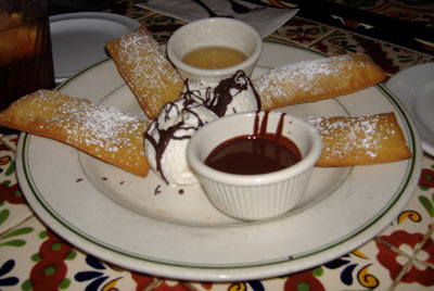 Taco Rosa - Fried Sopapillas