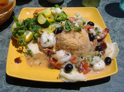 Tortilla Flats - Camarones Azteca Tortilla Flats - Camarones Azteca