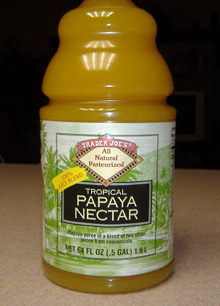 Trader Joe's - Papaya Nectar