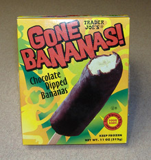 Trader Joe's - Chocolate-dipped Bananas