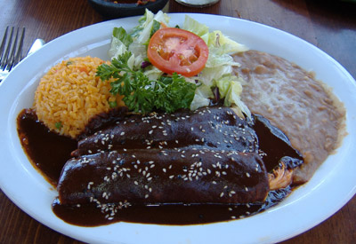 El Zocalo - Enchiladas de Mole